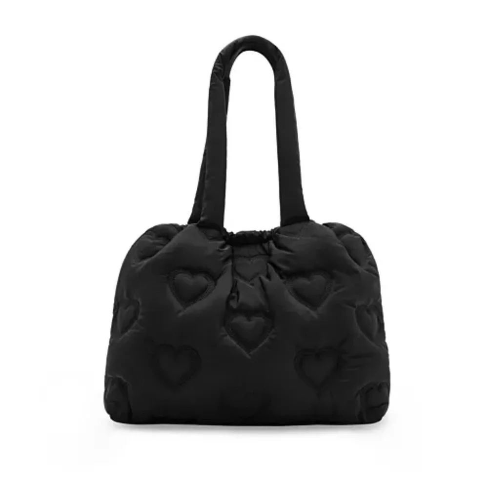 Betsey Johnson BUNGEE JUMP NYLON TOTE - Picture 3 of 5